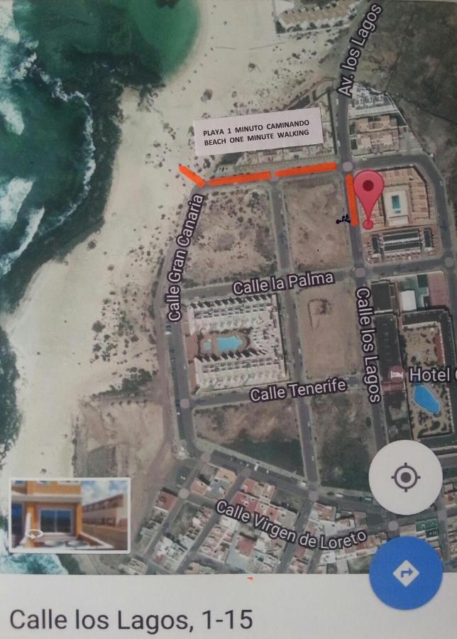 Apartamentos Arenas Blancas De Cotillo Vista Mar Esterno foto